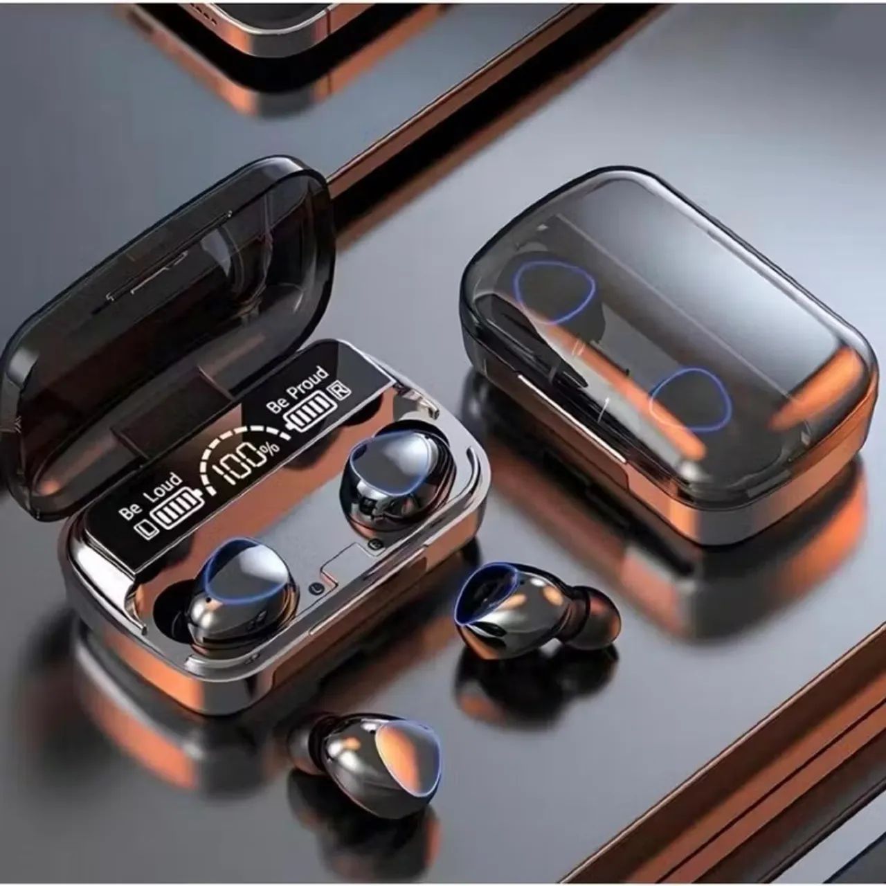 ? Fone Bluetooth Premium com Display Digital - Foto 2