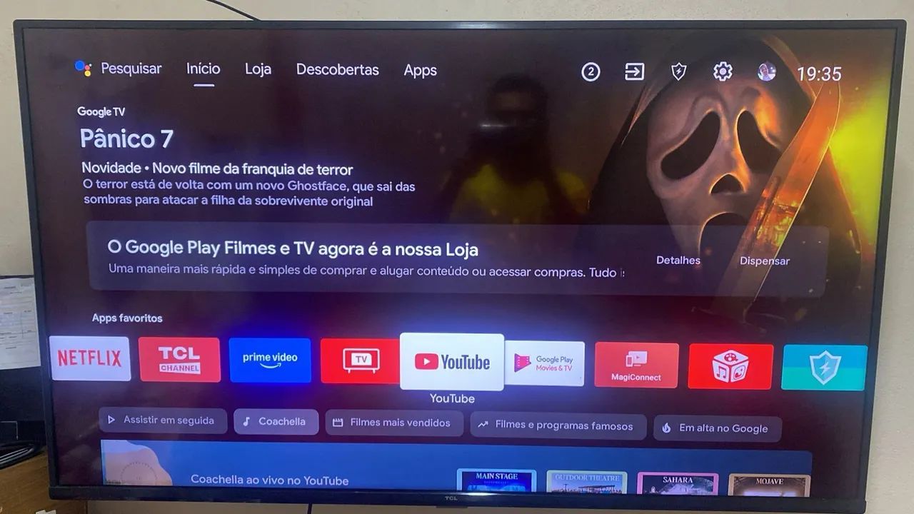 Tv TCL 50 polegadas 