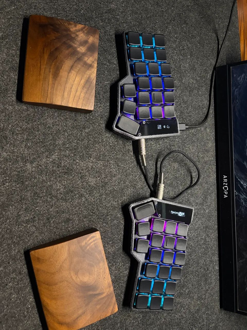 Corne - RGB - Teclado Split