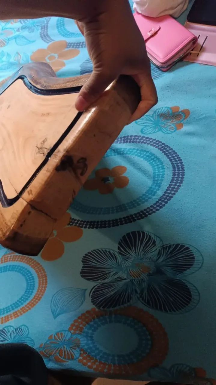 Tábua de churrasco rústica 
