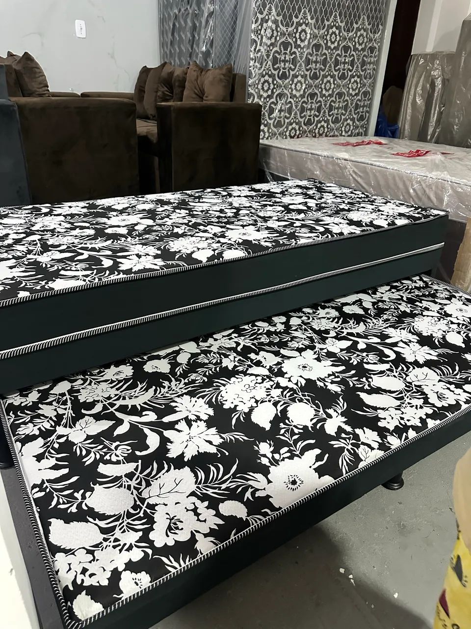 Cama solteiro com auxiliar  - Foto 3