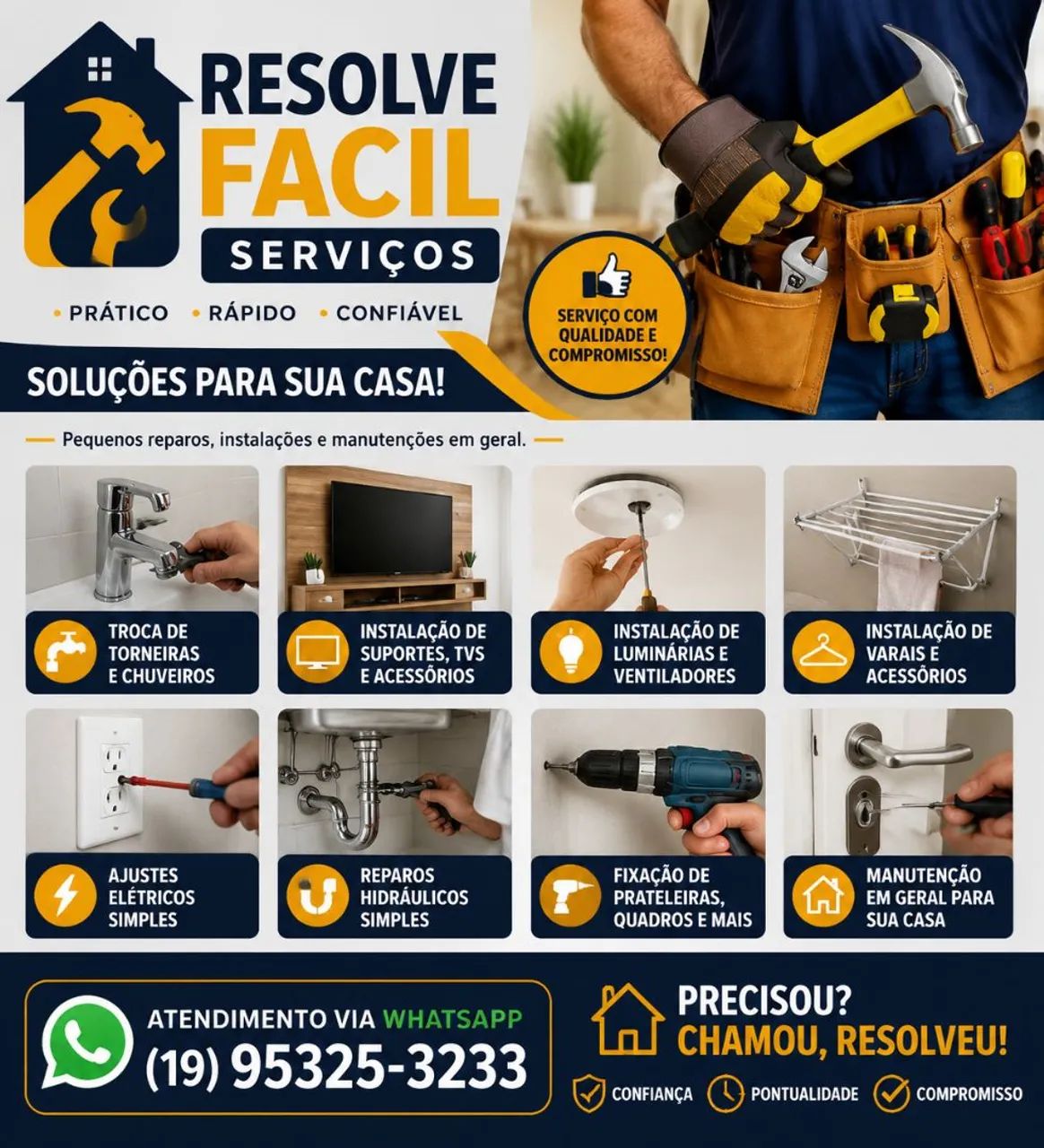 Concertos  ,instalação