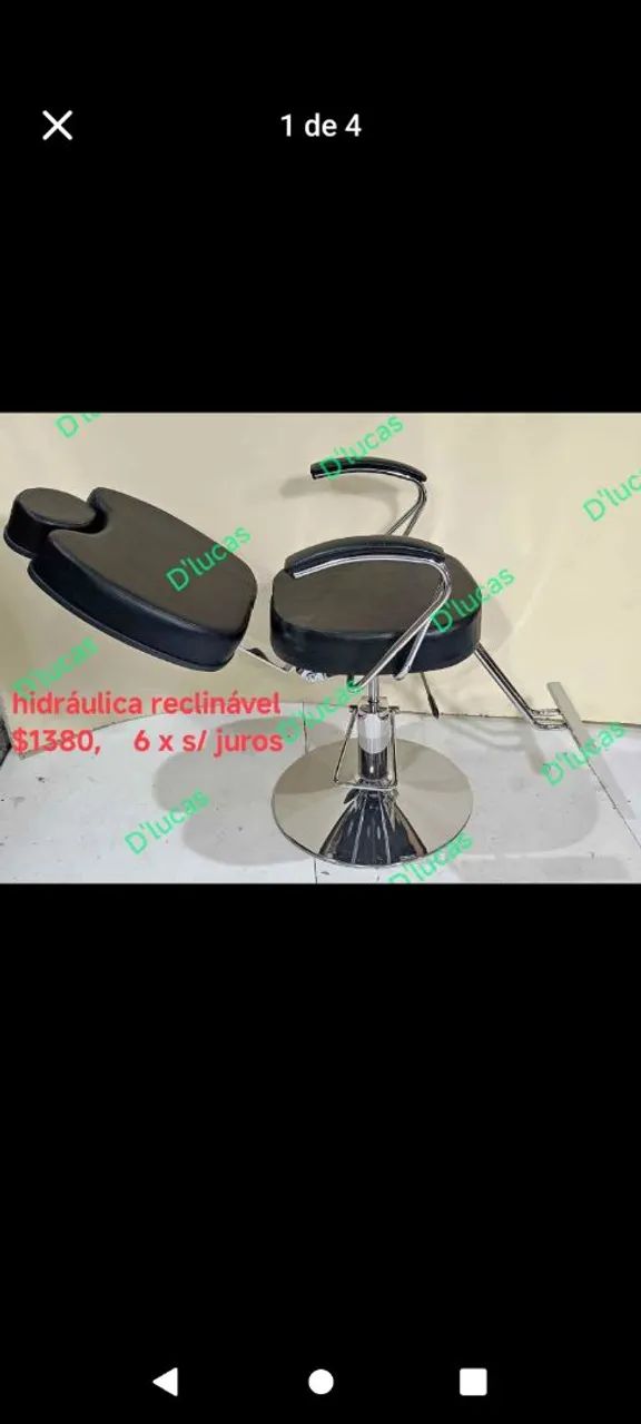 Cadeiras Comum , Hidráulica e Reclinavel  - Foto 2