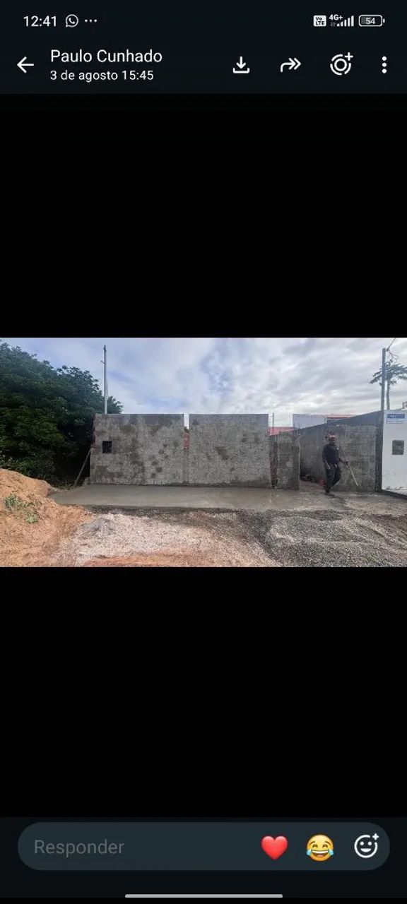 Vendo ou troco este terreno medindo 10 x 25 com construção *59 - Foto 4