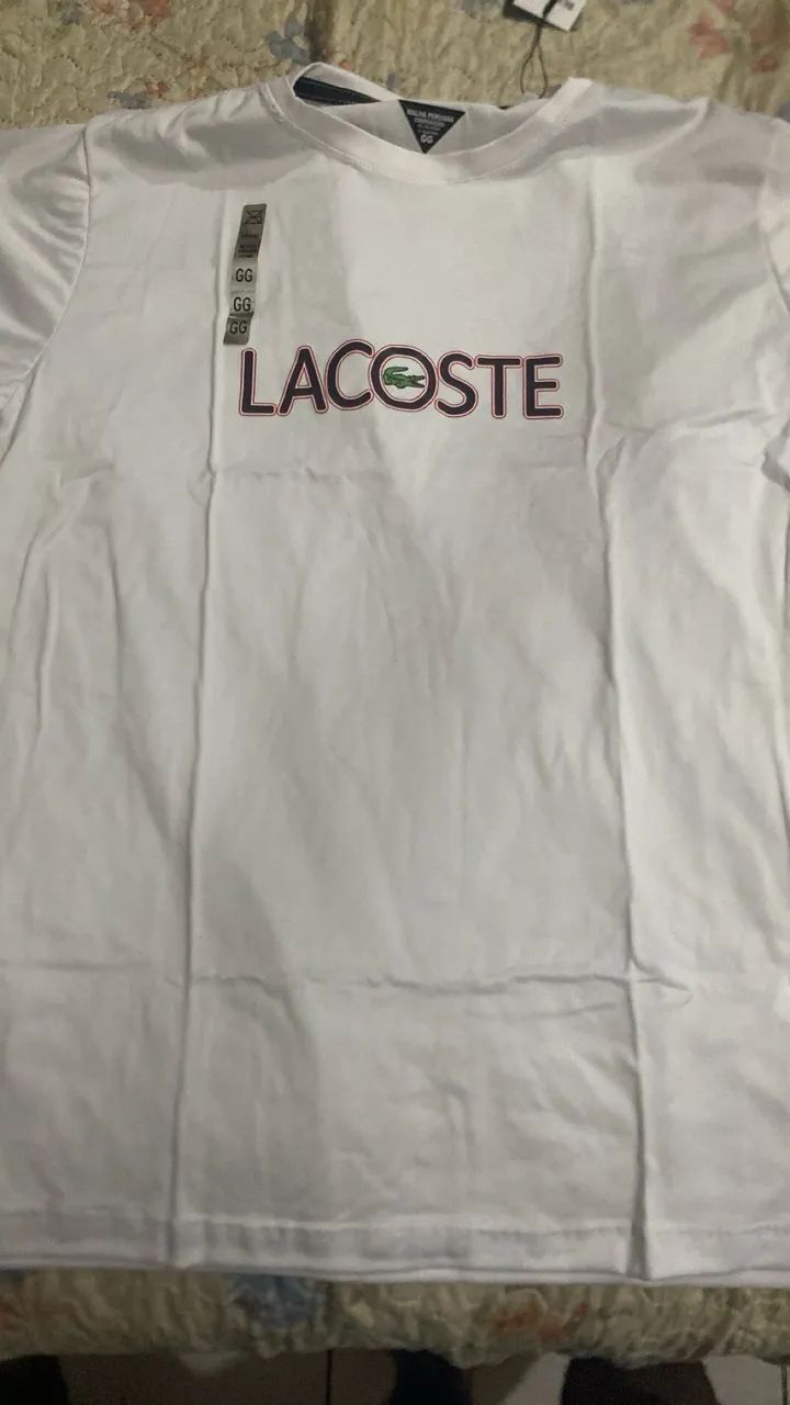 Camisa Lacoste tamanho M 