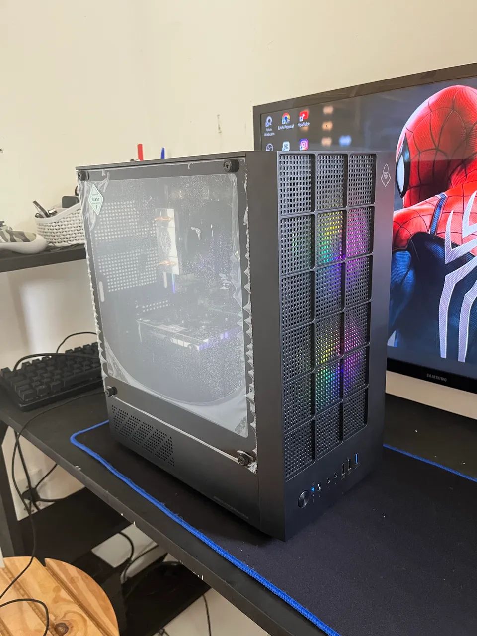PC gamer completo com mesa e TV - Foto 5