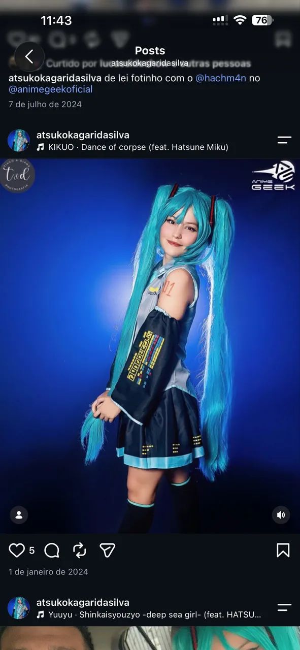 cosplay hatsune miku