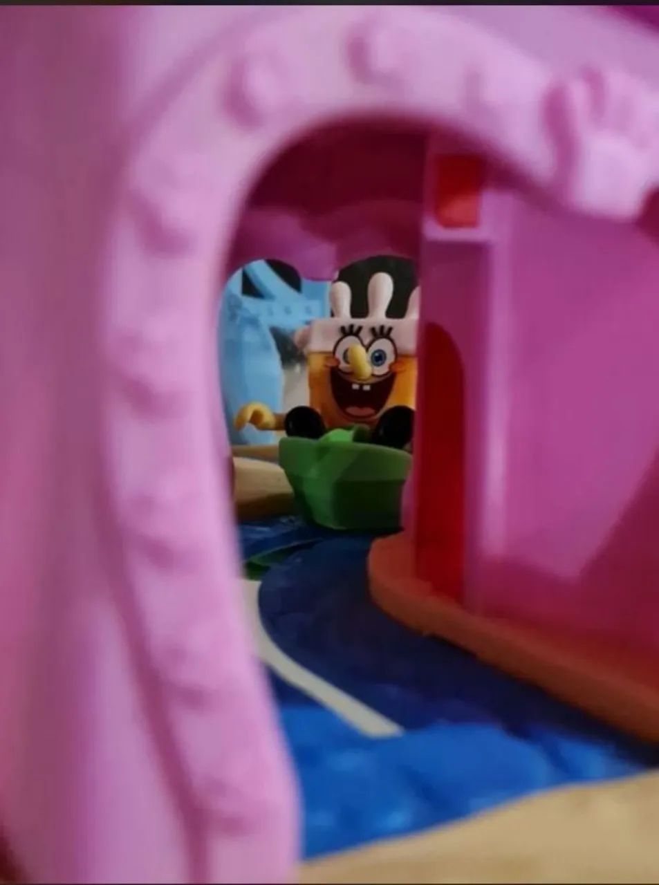 Parque da luva bob esponja imaginext  - Foto 5