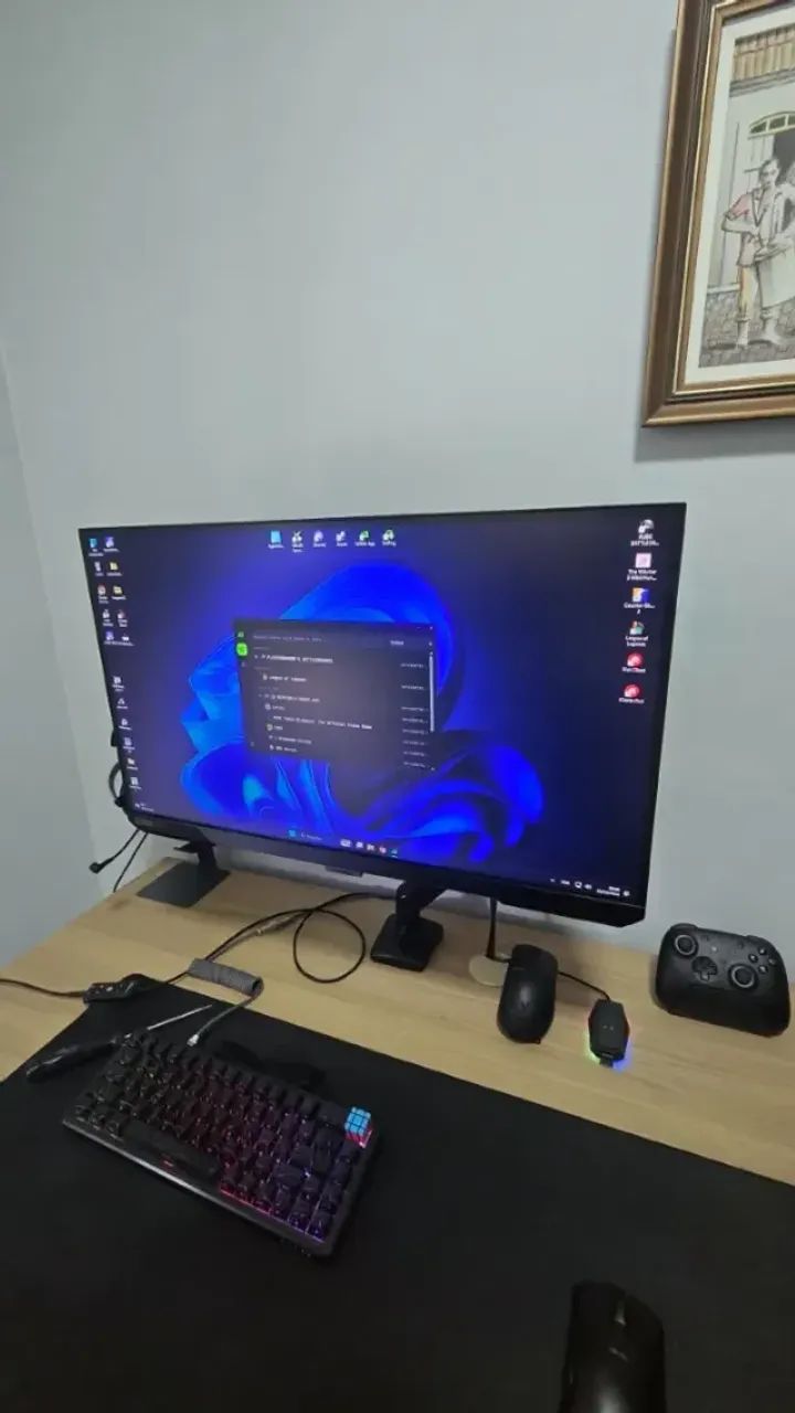 Monitor samsung g40 27 polegadas 240hz 1ms - Foto 2