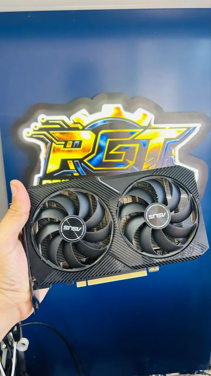 RTX 3060 12gb 192bitS ASUS dual fan (Estado de Zero) - Placas de