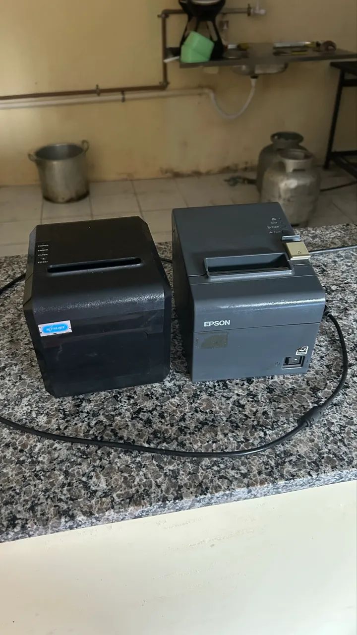 Kit com 2 Impressoras Térmicas - Epson e Knup - Funcionando - Foto 2