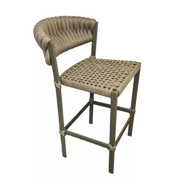 BANQUETA DE TRICÔ NÁUTICO