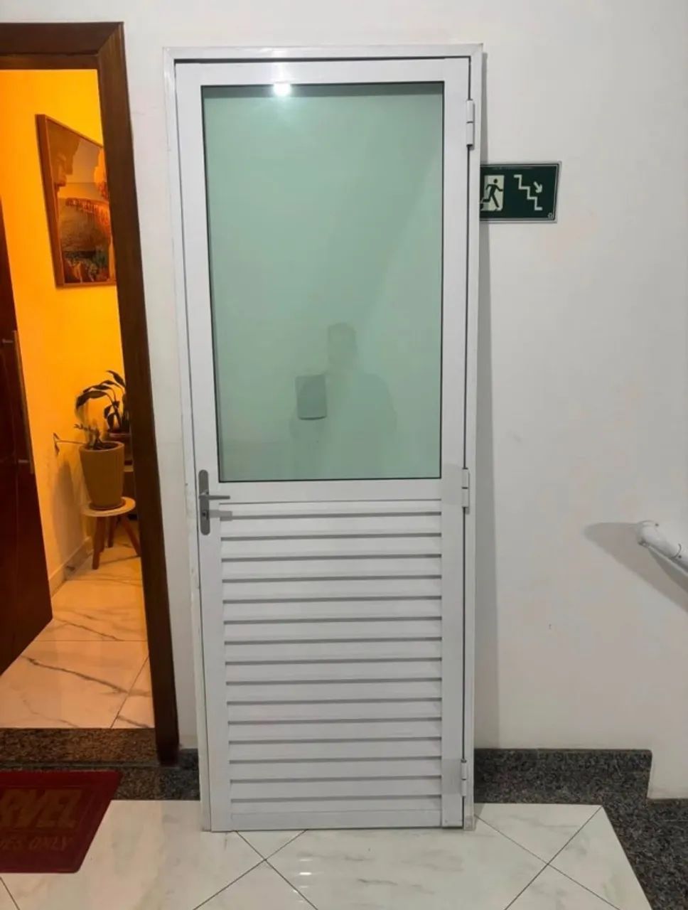 Porta de alumínio 