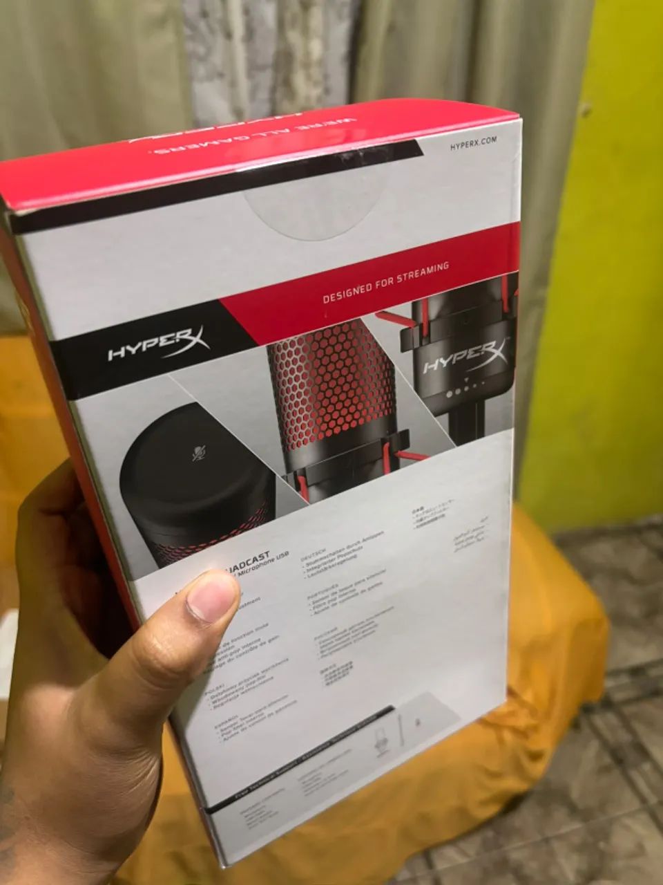 Hyperx Microfone Quadcast (NOVO LACRADO) - Foto 4