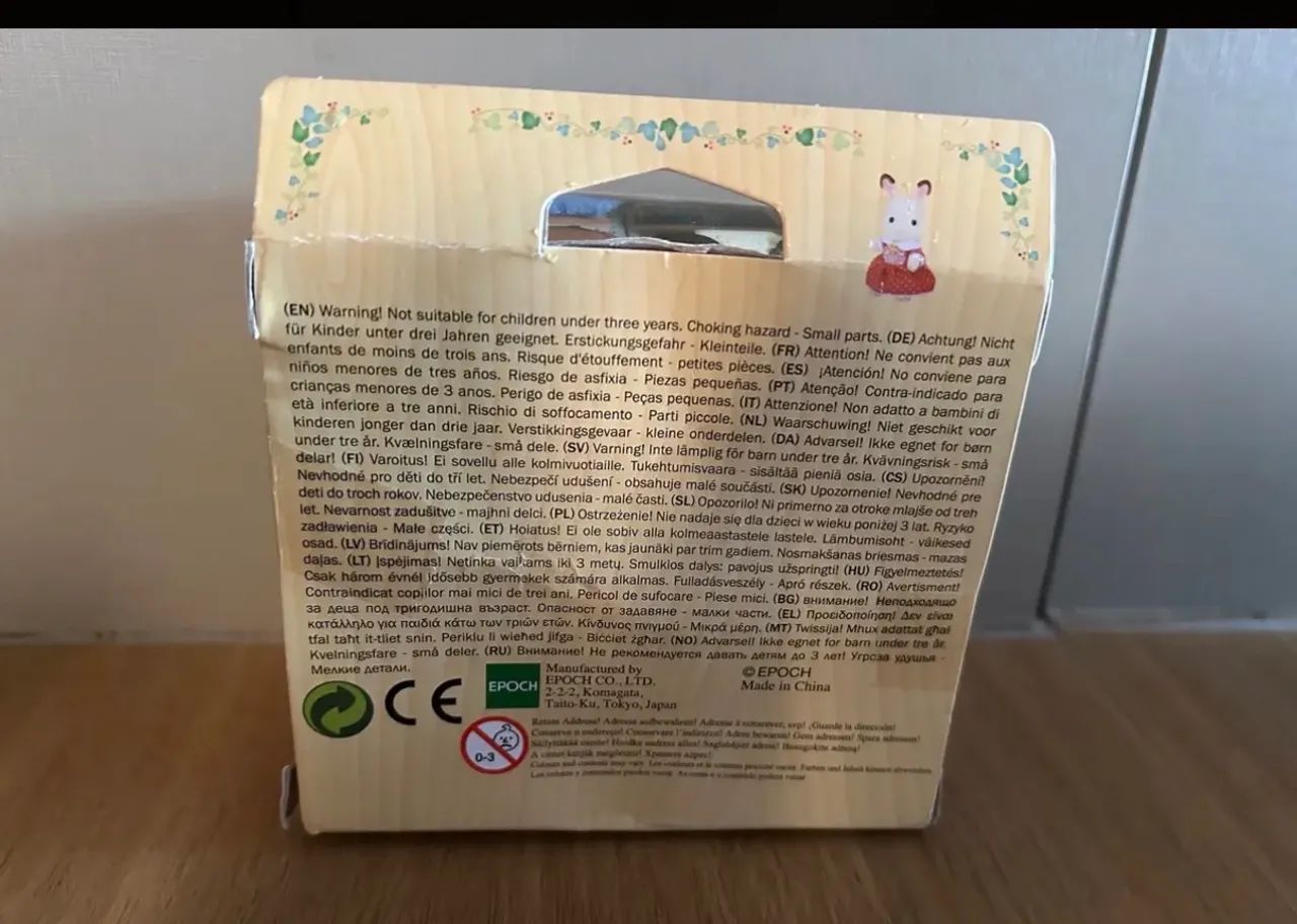 Sylvanian Families Telephone & Table, Original, Lacrado. - Foto 2