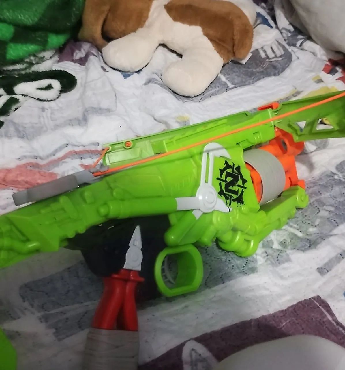 Nerf Zombie Strike Crossfire Bow (Besta) Original - Funcionando