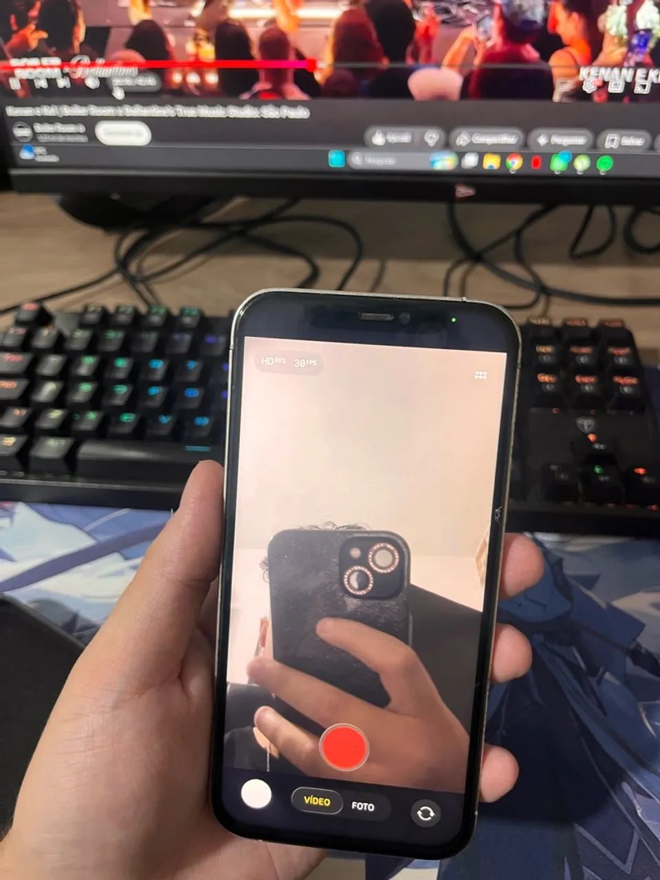 PRA HJ!! Iphone 12 Pro 128gb (detalhe) - Foto 5