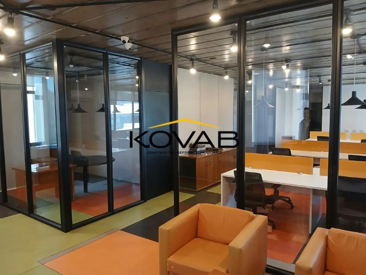 Locação conjunto comercial 140m² - Berrini Mobiliado Sala Linda!!!! - Foto 2