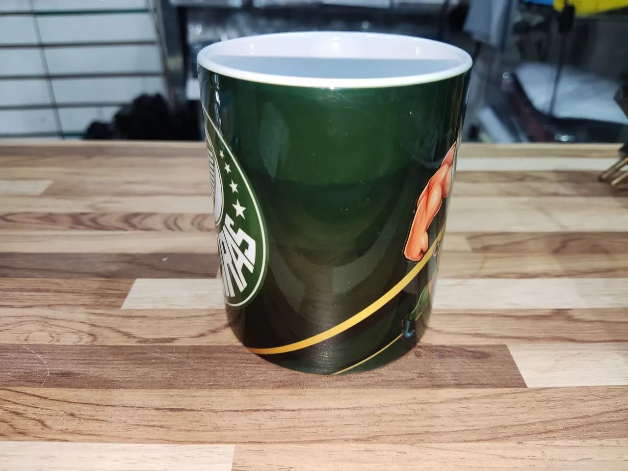 Caneca do Palmeiras cerâmica 325ml a pronta entrega  - Foto 4