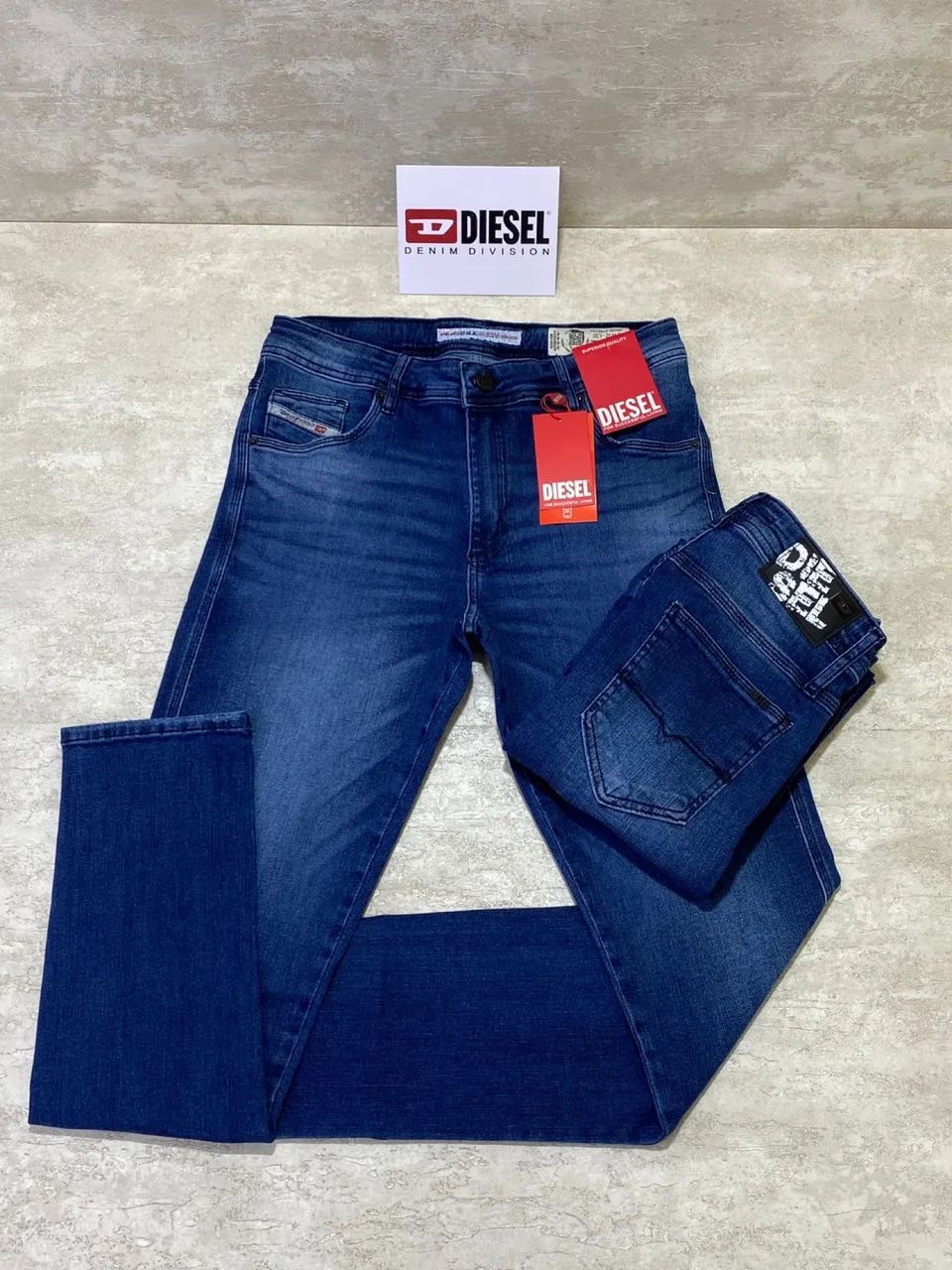 Calça Jeans Diesel Denin Denim Division - 04 Lançamentos  - Foto 4