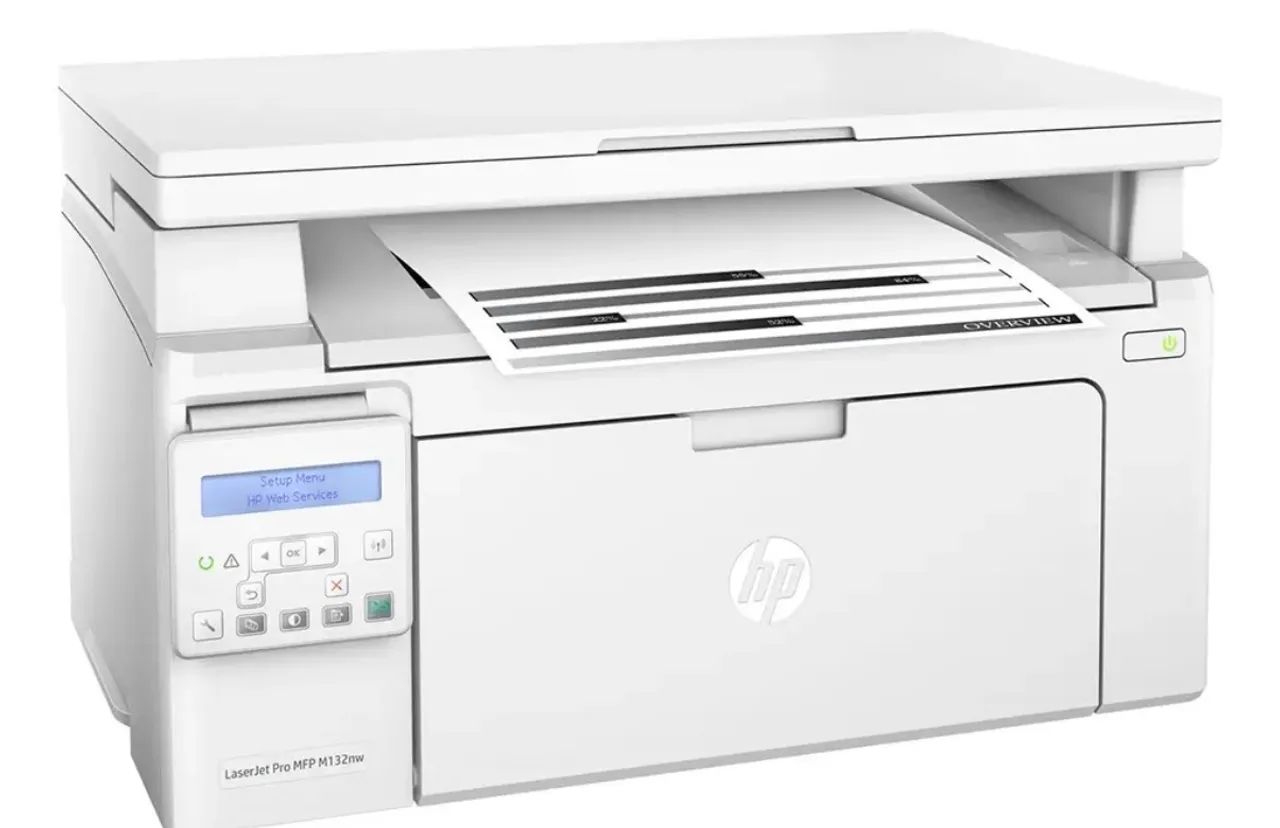 Impressora HP LaserJet Pro MFP M132nw - Foto 4