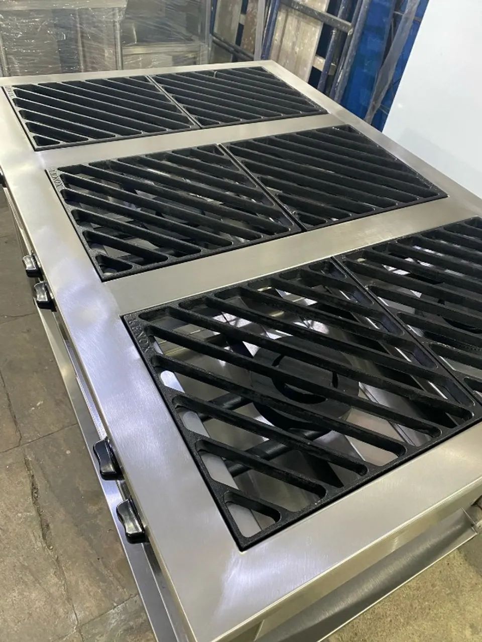FOGÃO INDUSTRIAL DE INOX 6 BOCAS - Foto 2