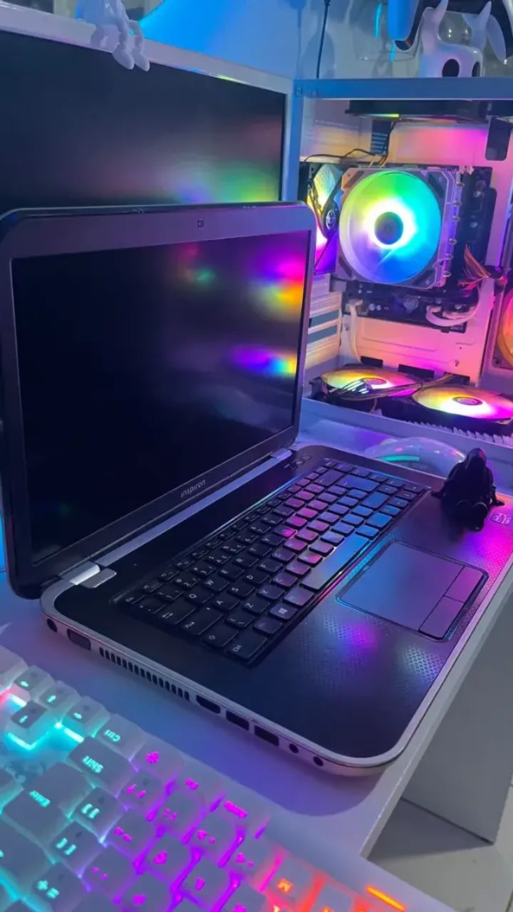 Notebook Gamer Dell Core i5 2.60ghz 6GB Ram Dois Ssd Placa de vídeo AMD 2GB