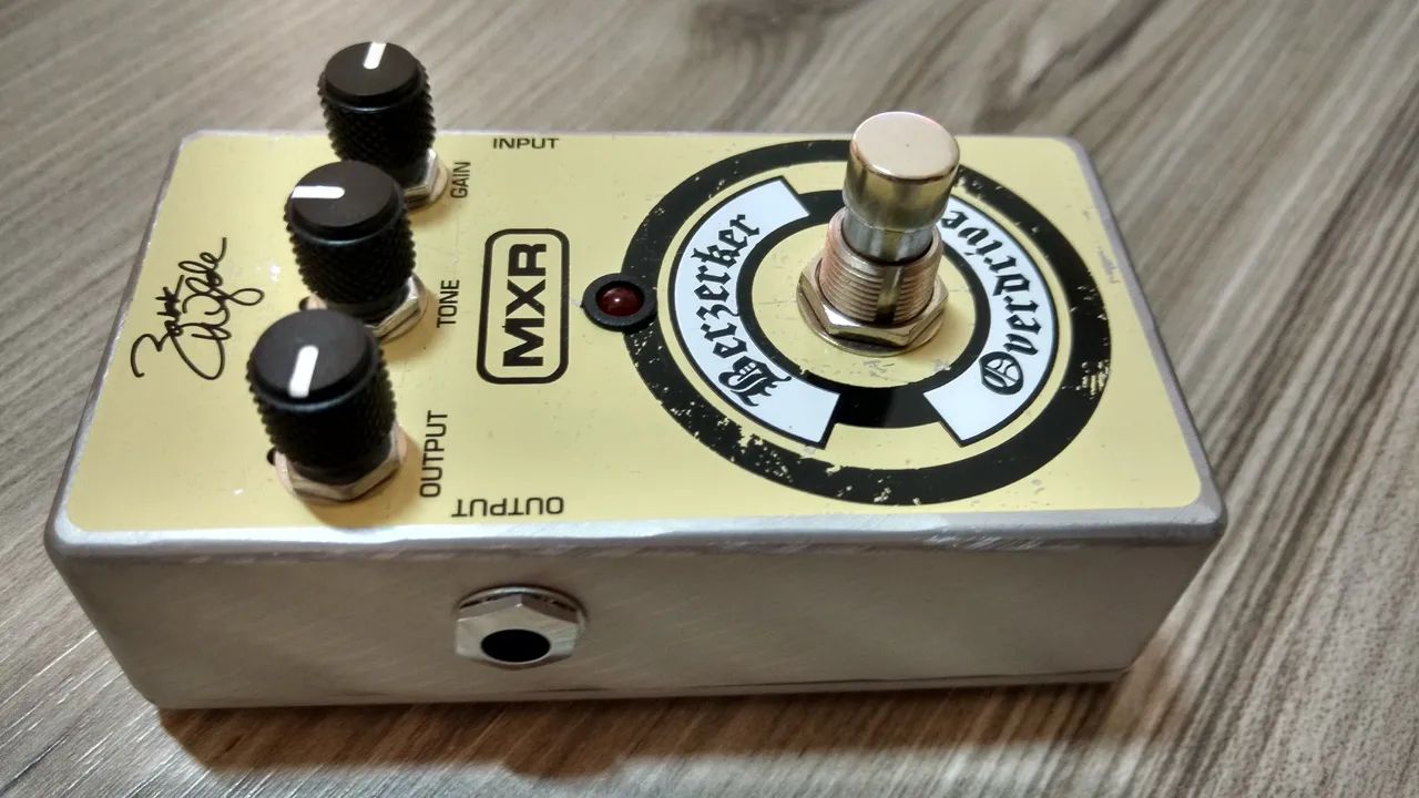 Pedal Dunlop Mxr Zakk Wylde Zw44 Berzerker Overdrive (Usado) - Foto 3