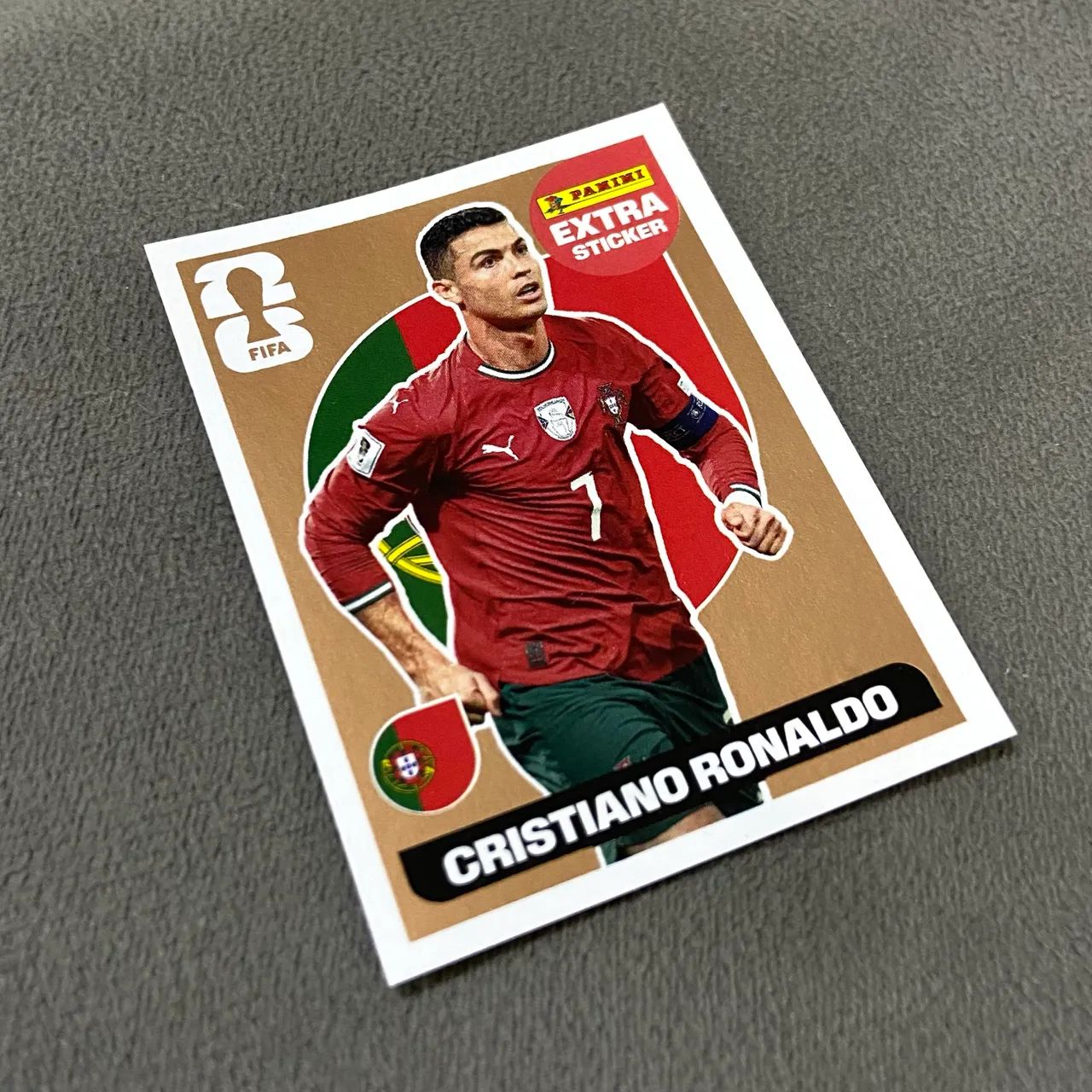 Figurinha Cristiano Ronaldo 2026 Panini Álbum Copa Extra Raro Legend