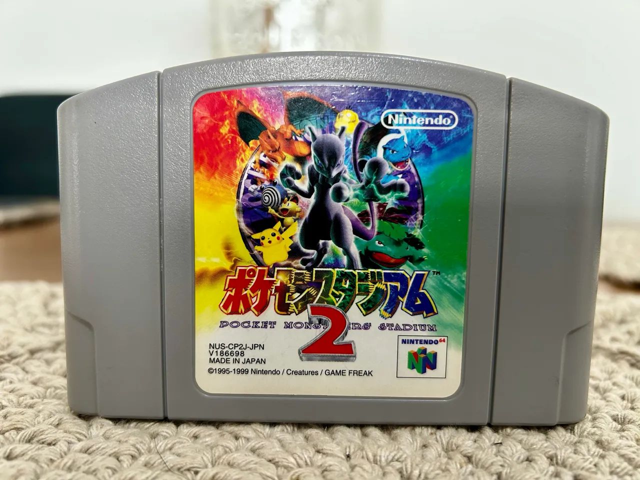 Pokémon Stadium 1 e 2 Japonês  - Foto 4