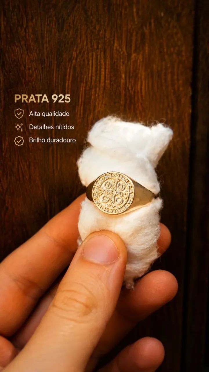 Anel de prata 925