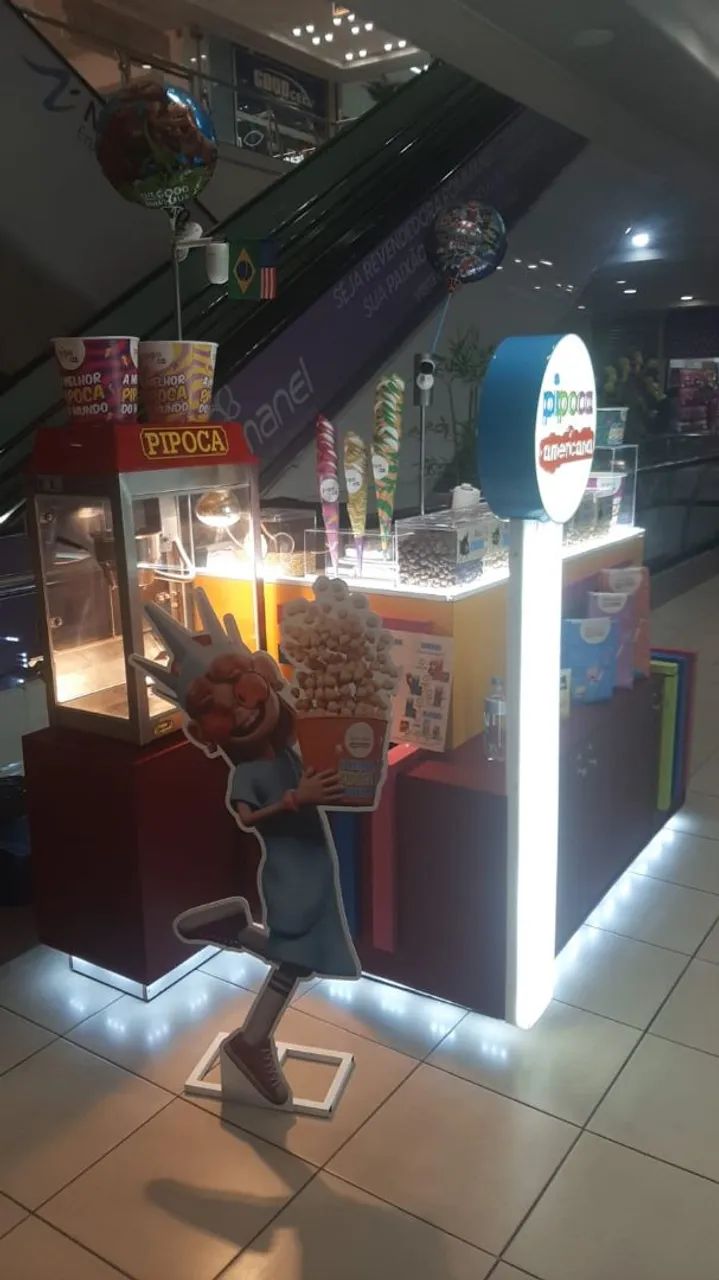 Quiosque  pipoca americana 