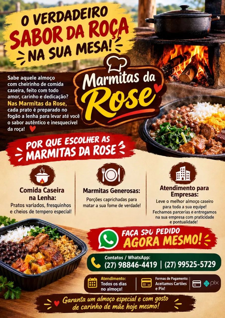 Marmitas da Rose