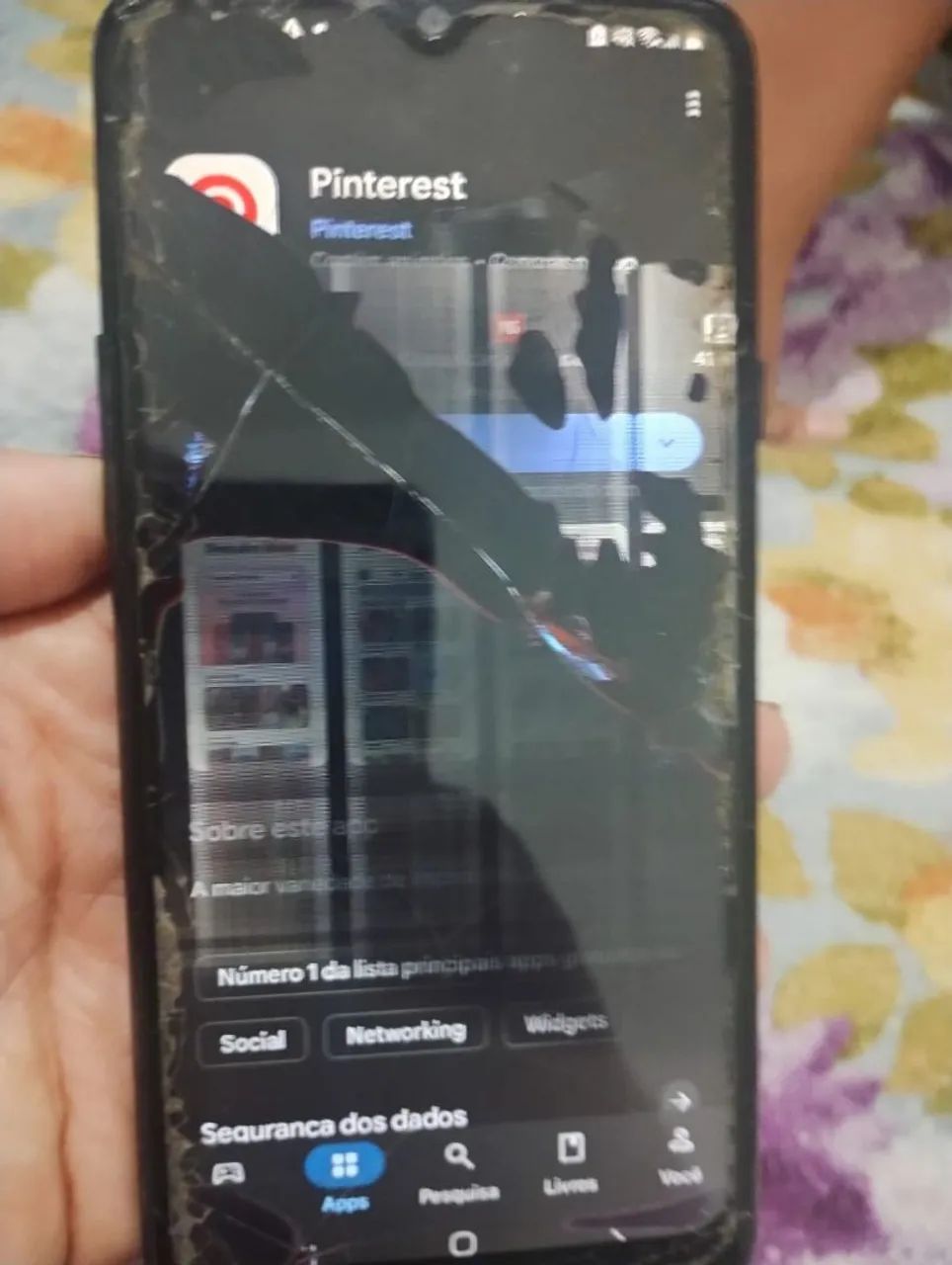 Celular Samsung Galaxy a20s tela quebrada  - Foto 2