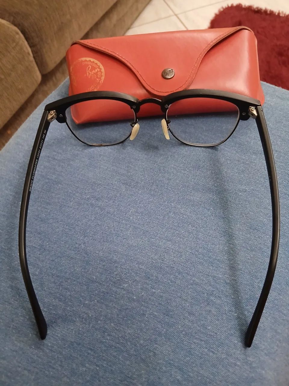 Armação Ray ban clubmaster praticamente nova