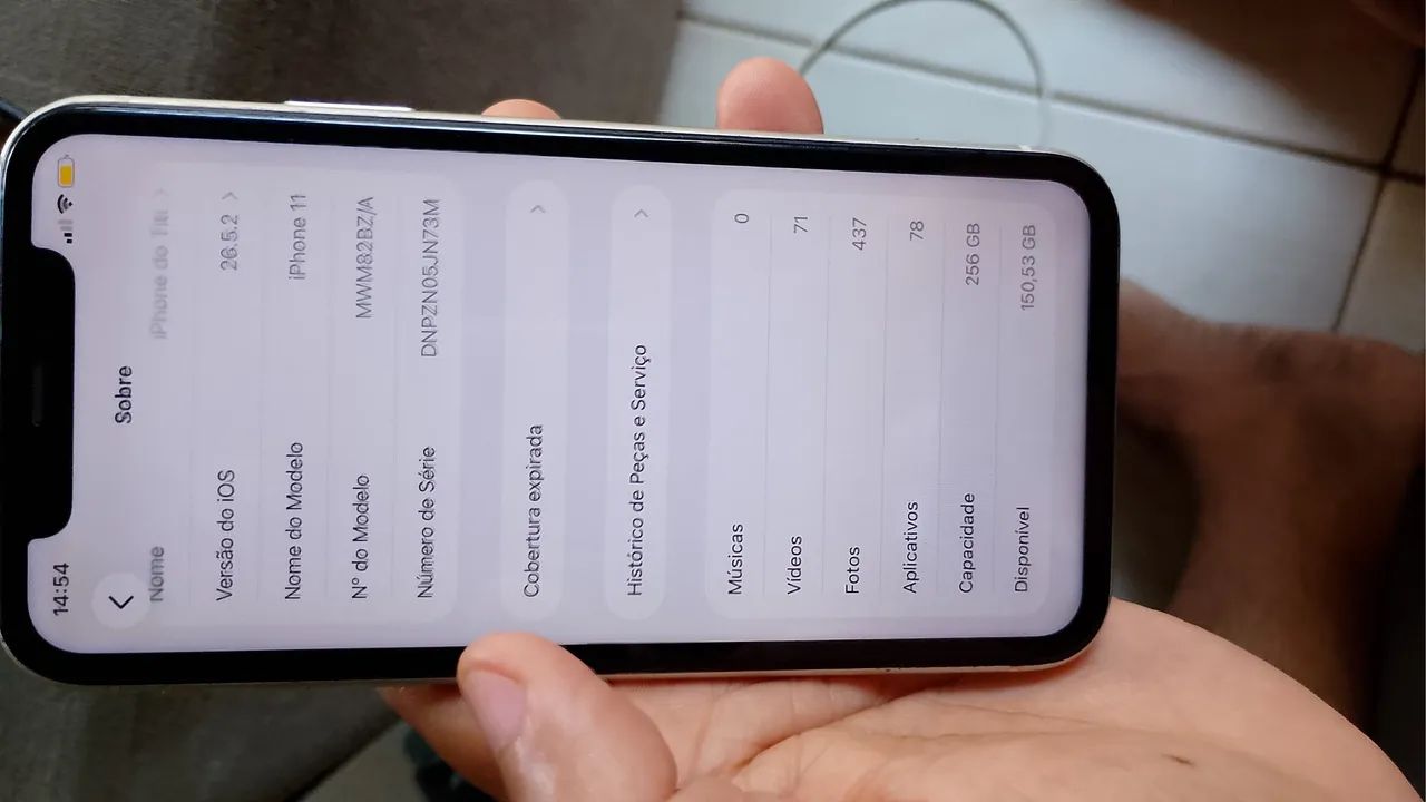 iPhone 11 - 256 GB | R$ 1.200 - Foto 5