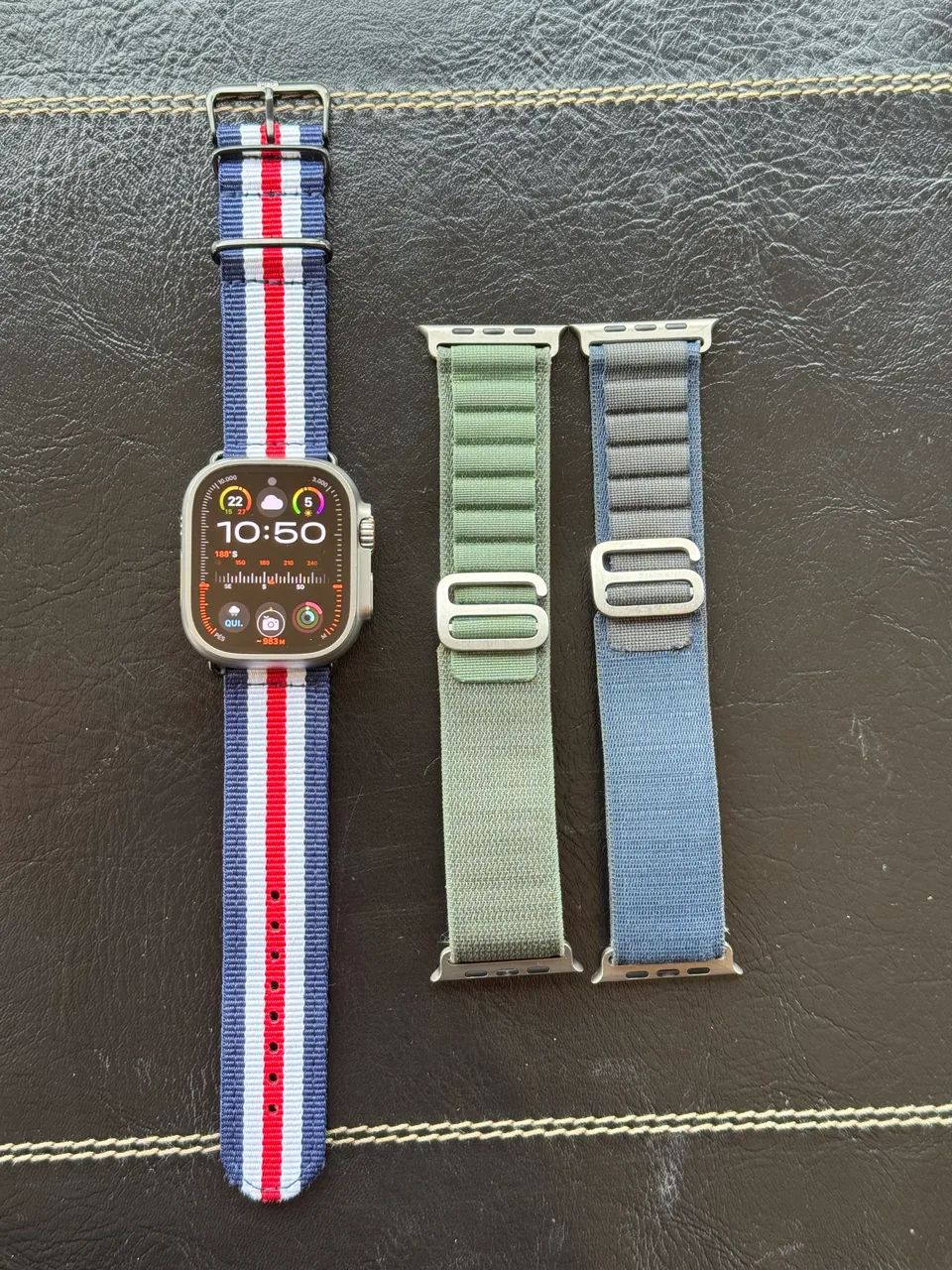 Apple Watch 2 Ultra Gps + Cellular 49mm Com 3 Pulseiras