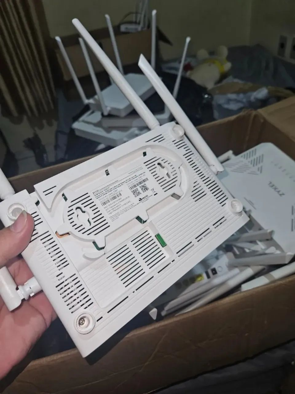 ONT Zyxel PX3321-T1 Wi-Fi6 AX3000 (30 unidades) s/fonte