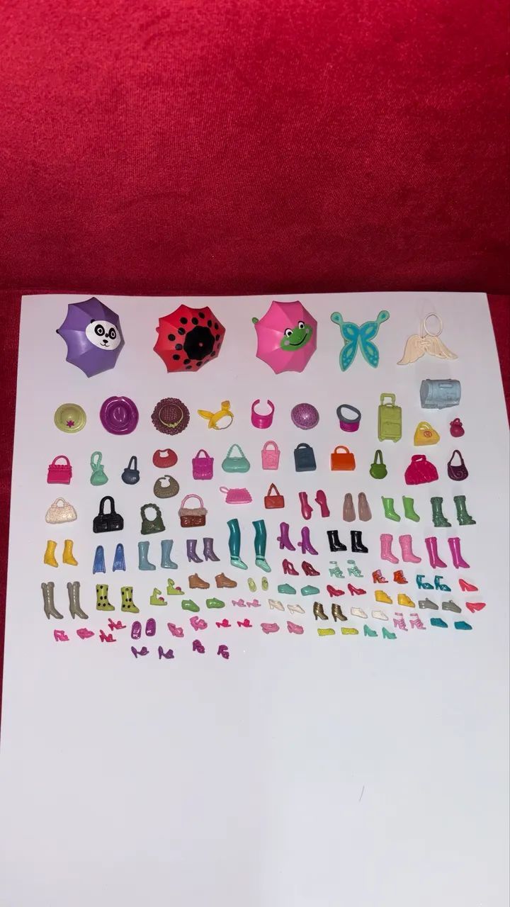 Sapatos e bolsas Polly Pocket  - Foto 4