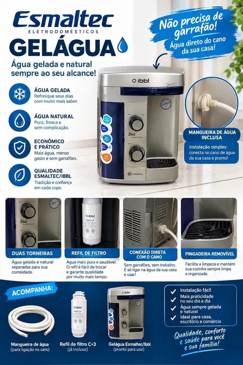 VENDO GELÁGUA 