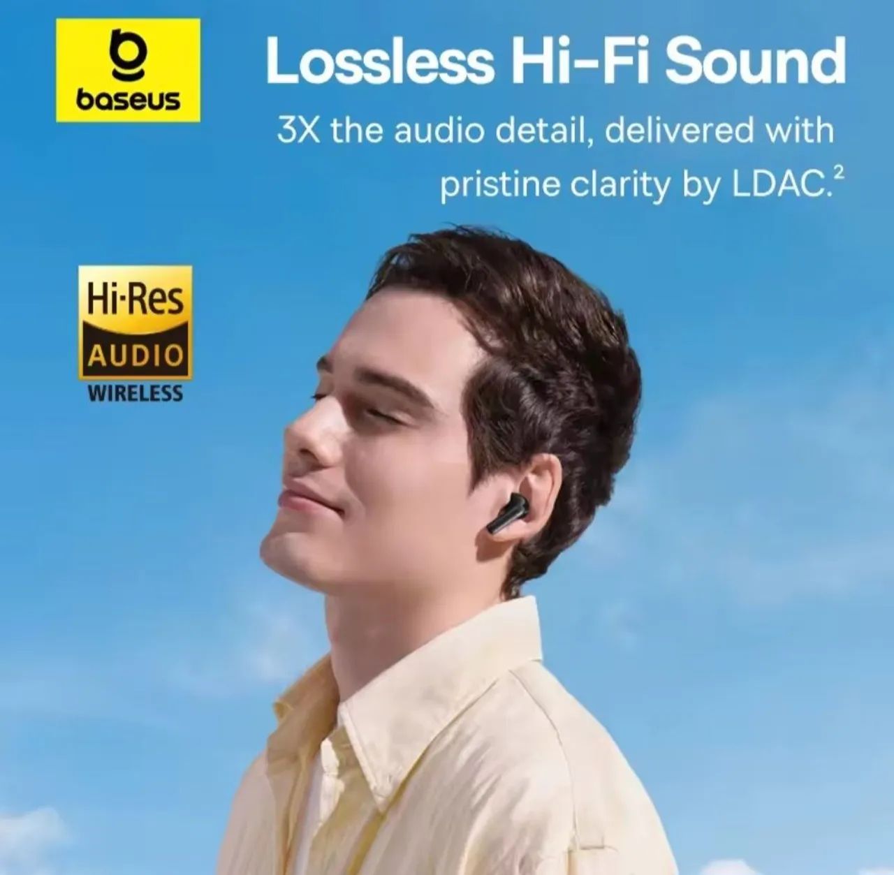 Fone Bluetooth Baseus Bass Ep10 Pro Com Anc - Foto 3