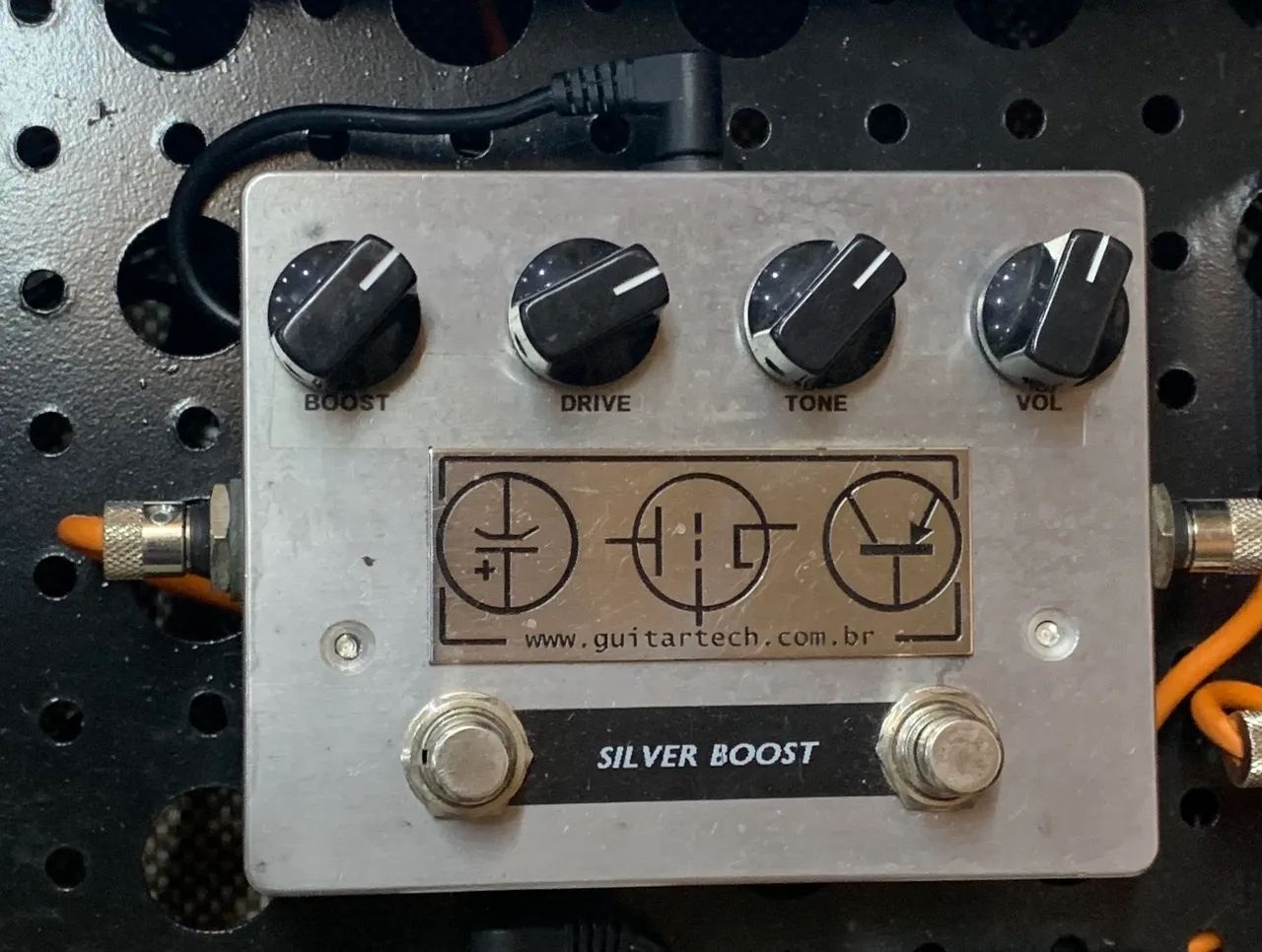 Pedal Silver Boost Guitartech - Foto 2
