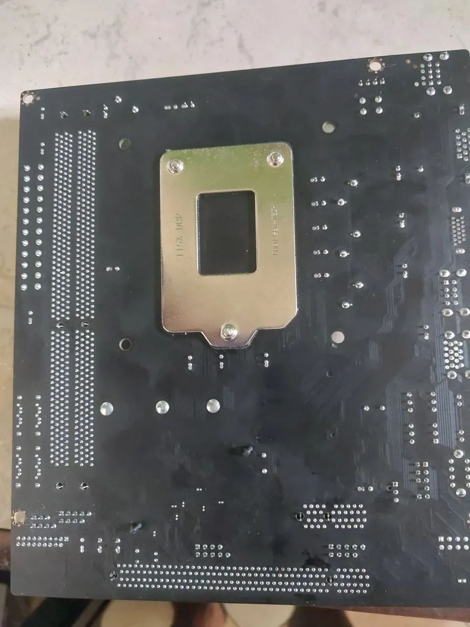 Placa Mãe com defeito H61 MA V3 - Foto 2