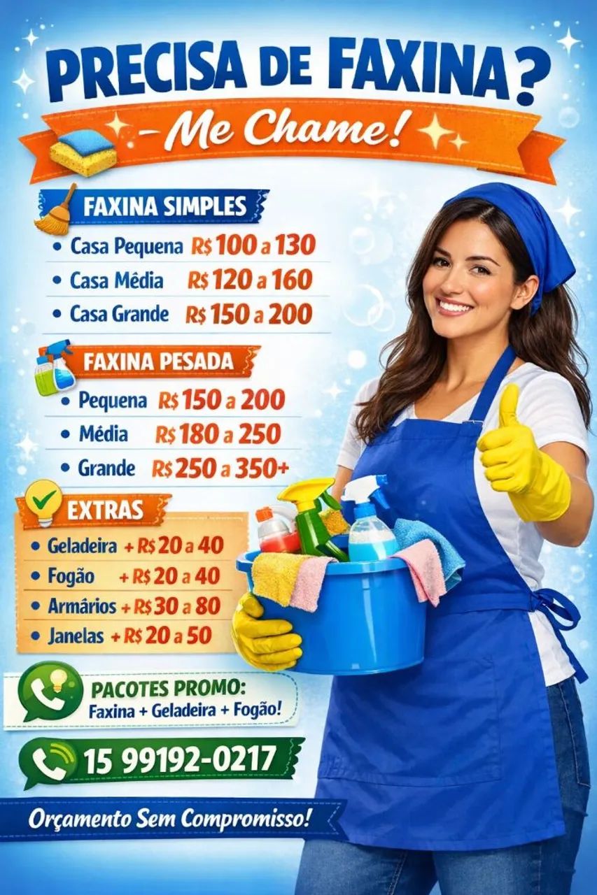 Venha deixar sua casa um brinco?