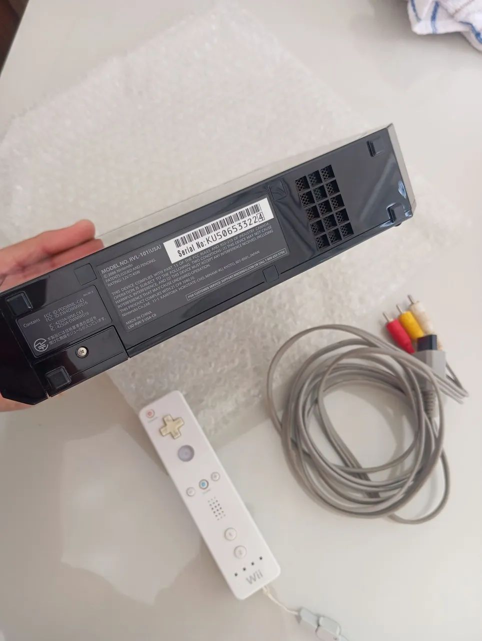 Nintendo Wii Black, Sem Fonte.Troco Por placa de vídeo. - Consoles