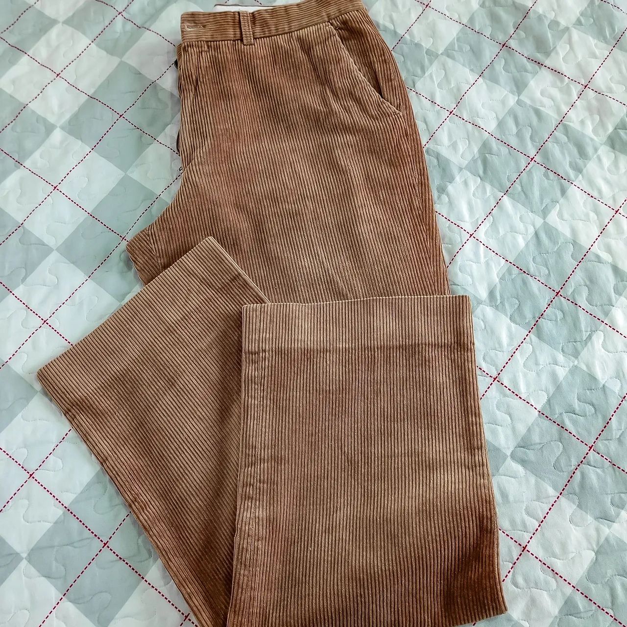 Calça de veludo 