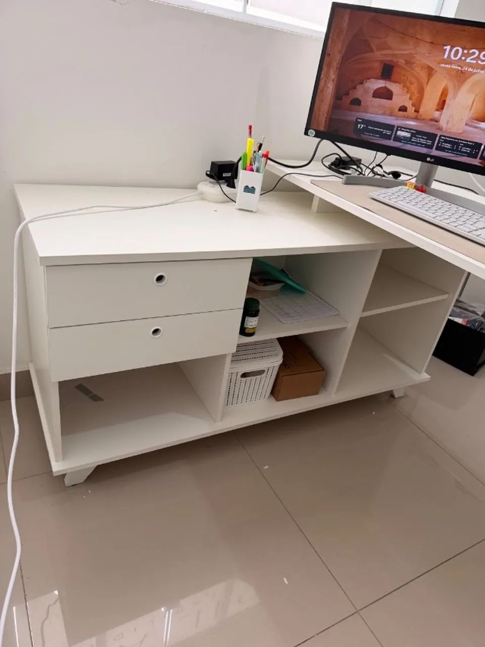 Escrivaninha em L - Foto 3