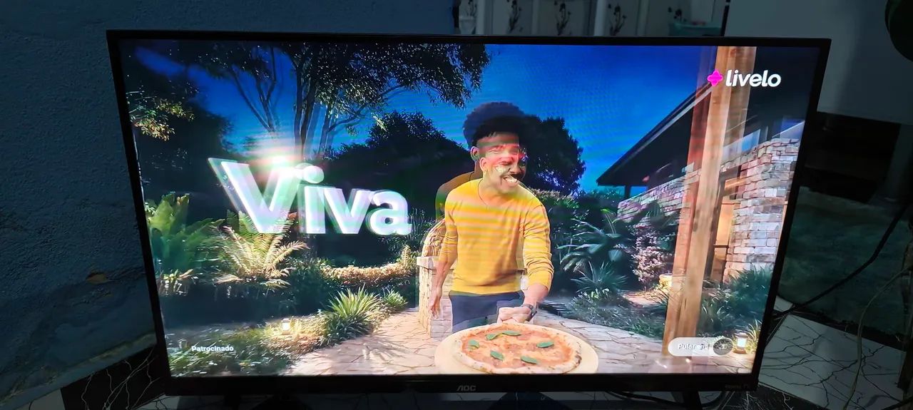 Tv esmart novo com pezinho e controle da mas nova  - Foto 5