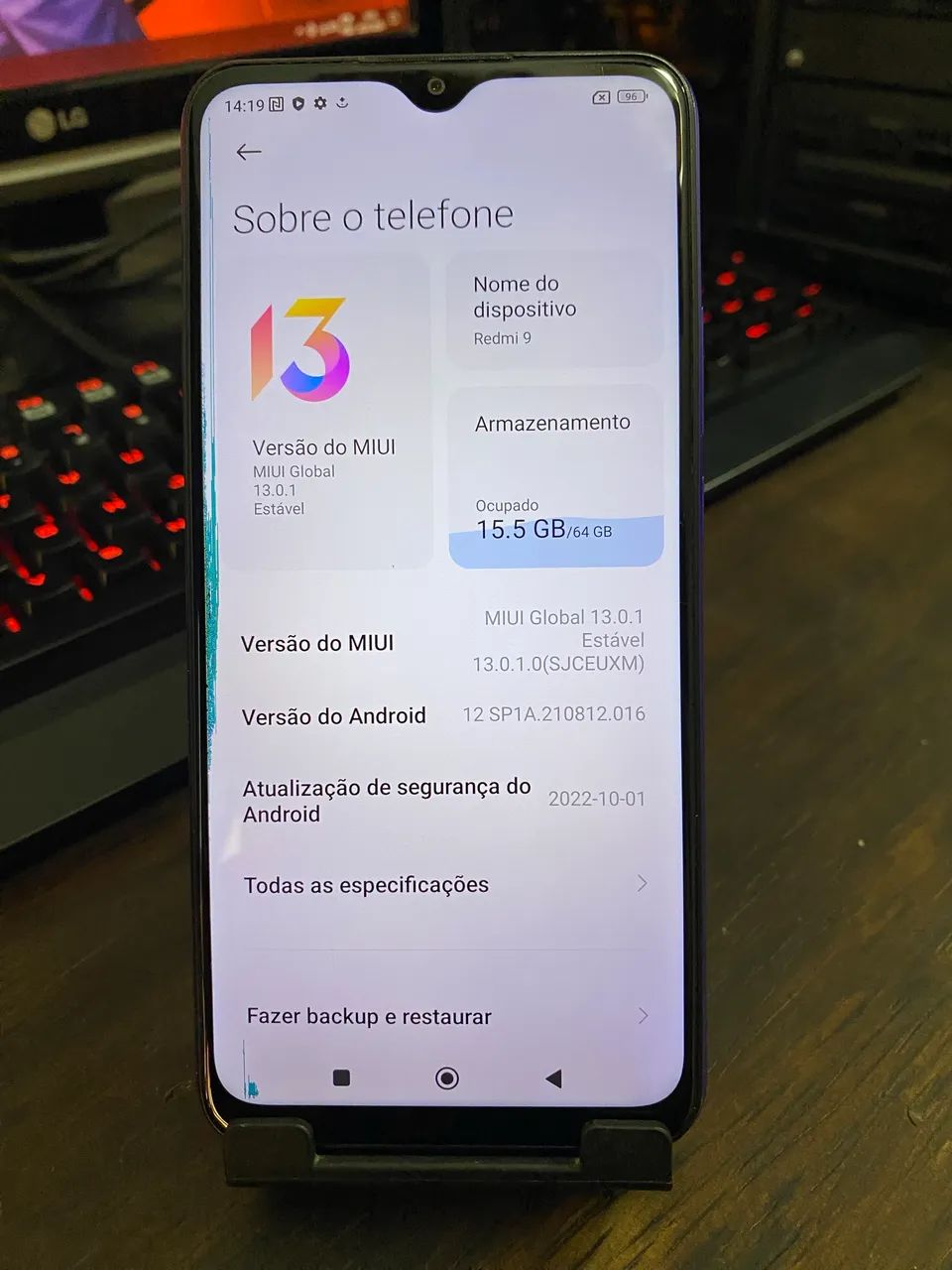 xiaomi redmi note 9 usado funcionando - Foto 3