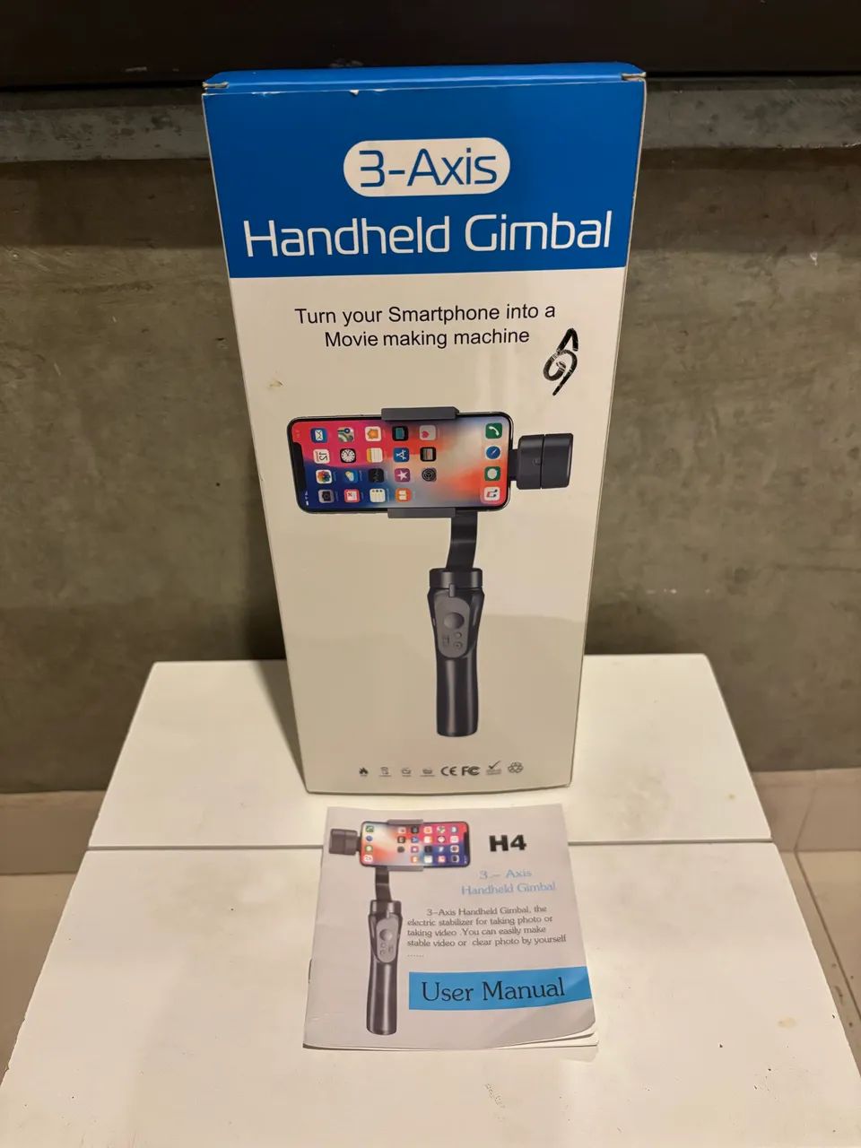 Handheld Gimbal 3-Axis - H4 - Foto 2